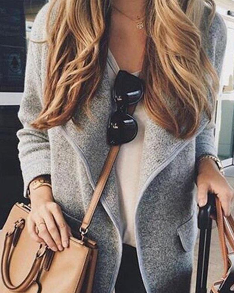 Extra-Thick Minimalistic Casual Coat