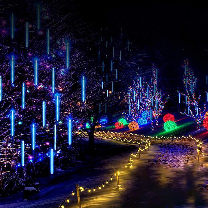 Snow Fall LED Lights (8 Tubes, 144LEDs Lights)