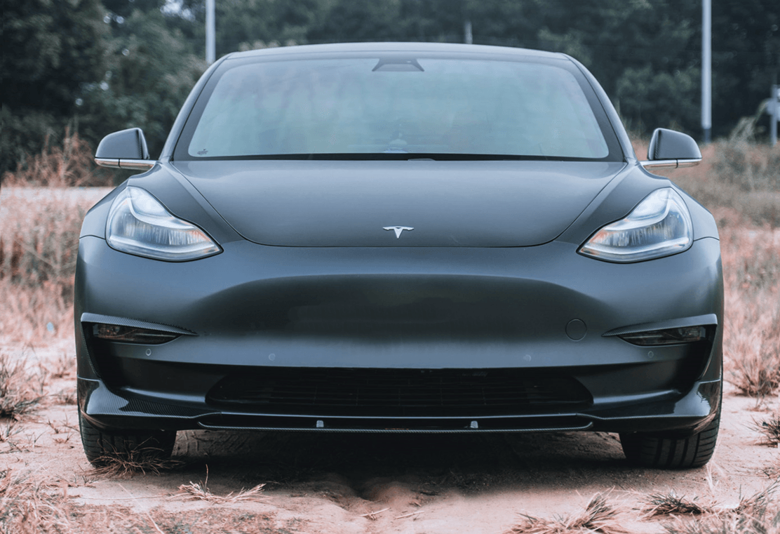 Carbon Fiber Lips "C" style for Tesla Model 3